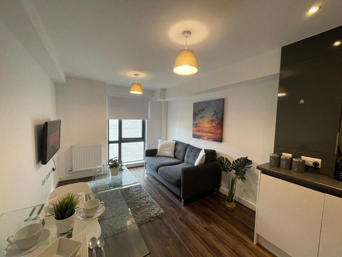 Modern Spacious 1 Bed Flat In Birmingham City Centre With Free Parking, Fast Free Wifi And Netflix Zewnętrze zdjęcie